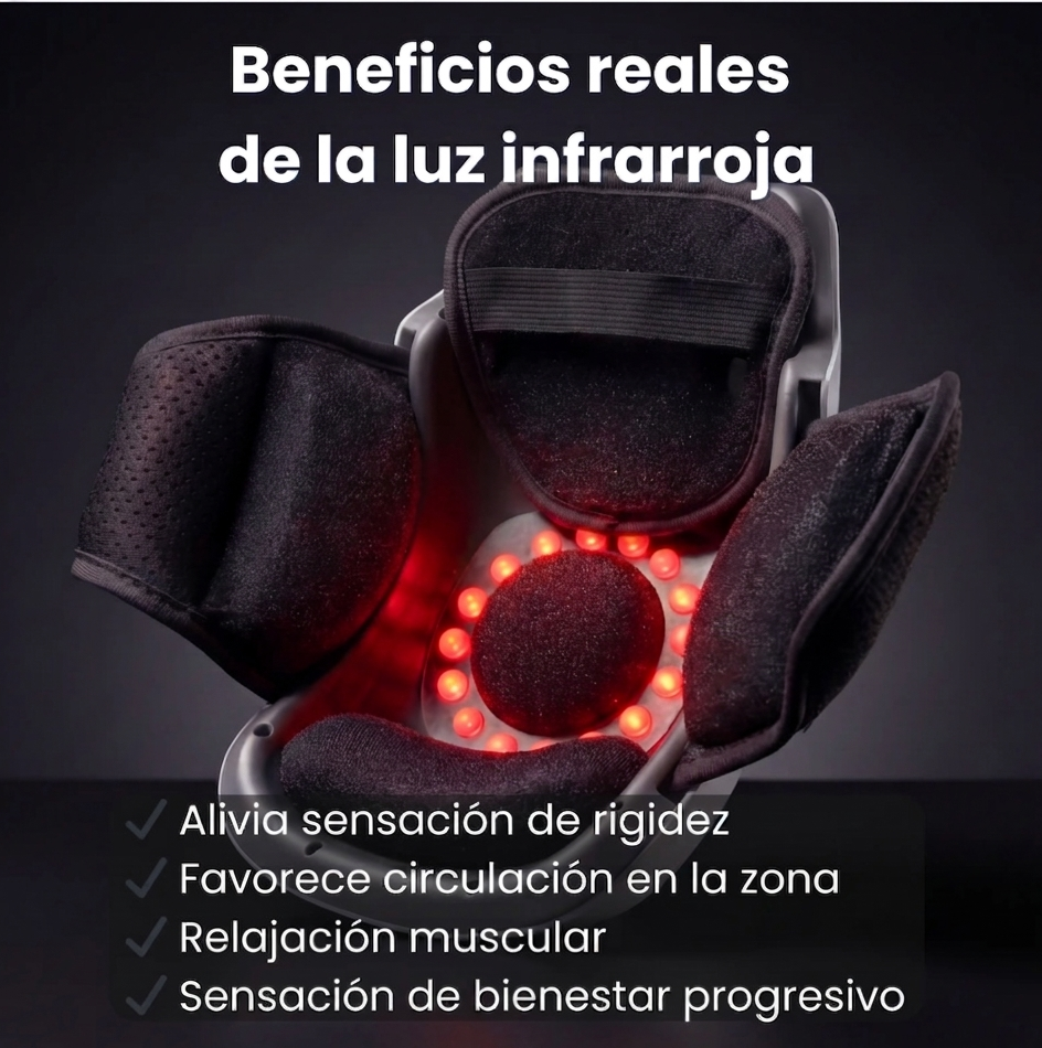 Masajeador termico e infrarrojo de Rodilla